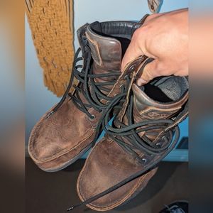 Lems waterproof boulder boots